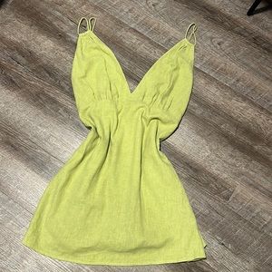 Green Abercrombie & Fitch skort dress